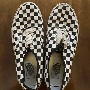 Checkered vans